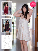Bohemian Slip Dress Digital Pattern