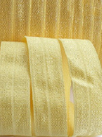 Lemon Fold Over Elastic