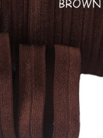 Brown Fold Over Elastic