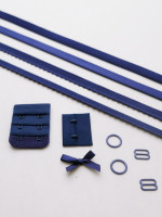 Navy Blue Add Kit bra findings to make your own bras