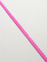 Bright pink scallop edge elastic for bra making