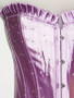 Mauve Diamonte Corset