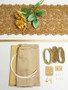 Antique Gold bra kit