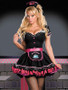Coffee Maid Waitress Dress with tulle