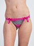 Sequin g-string in dark pink