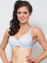 Powder Blue Lace Bra Kit