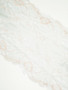 Ivory Burnt Gold 23cm Stretch Lace