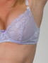 Bra in Lilac Sheer Nylon lining