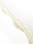 Vanilla Creme 6.5cm Rigid Lace