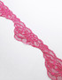 Raspberry Galloon 9cm Rigid Lace