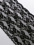 wide black bra Rigid Lace