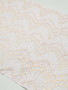 Blushing Duchess Wide pink and gold stretch lace