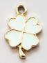 four leaf clover bra charm