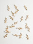 Diamonte and Pearl bra charm