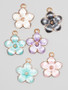 small flower bra charms