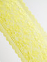sunshine yellow stretch lace with eyelets