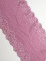 dusty purple firm stretch lace