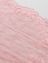 Pink Salmon 21cm Stretch Lace