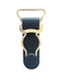Vintage Black Gold Suspender Clips