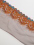 brown bra lace with aqua for bra making