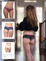 Triangle Insert Lace Leg String Petites Pattern