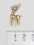 Christmas Reindeer Bra Charm