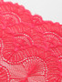 Fan Red 18cm Stretch Lace