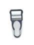 Clear Gunmetal Suspender Clips