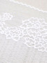 Delicate White Mesh 22cm Stretch Lace