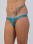 Crotchless Leopard g-string
