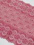 Dark Red 24cm Stretch Lace
