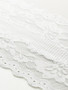 Frosted White 11cm Stretch Lace