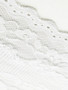 Frosted White 11cm Stretch Lace