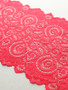 Victorian Red 18cm Stretch Lace
