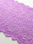 Victorian Purple 18cm Stretch Lace