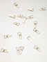 blush nude garter clips