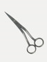 curved double bend scissors