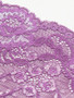 Purple stretch lace for bra making