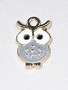 little owl bra charm