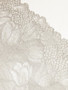 Tulip Trellis Coffee 20cm Stretch Lace
