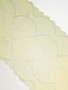 Lurex Soundwaves Yellow 20cm Stretch Lace