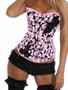 Pink Frangipani Corset