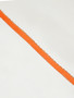orange facing scallop edge elastic