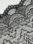 Dark as Night 24cm Stretch Lace