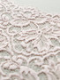 Dusty Rose Galloon 12cm Rigid Lace