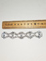 Rhinestone Curved Bikini Connectors