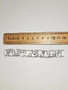 Rhinestone Checkerboard Bikini Connectors