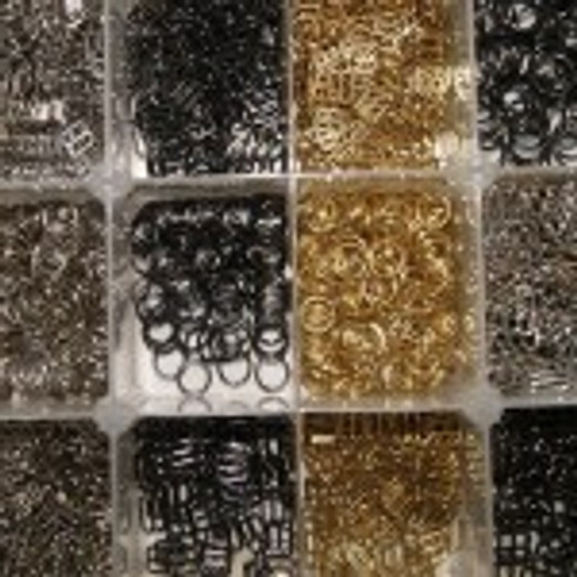 Die Cast Bra Components available for purchase in gold, nickel, gunmetal, silver and more!