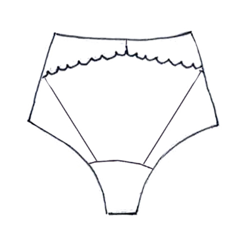 Period Panties & Pads Pattern