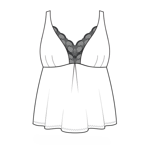 Fiske Camisole/Nightgown